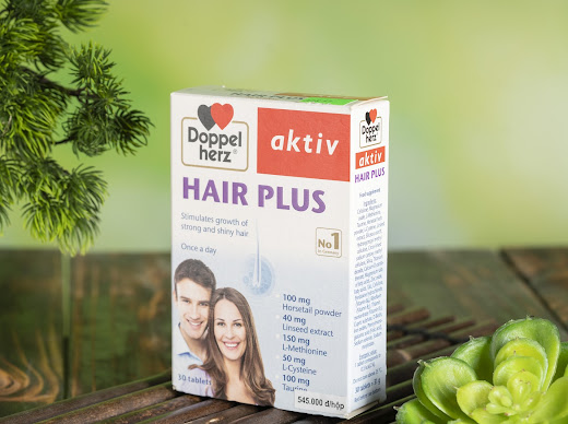 Doppel herz Hair plus